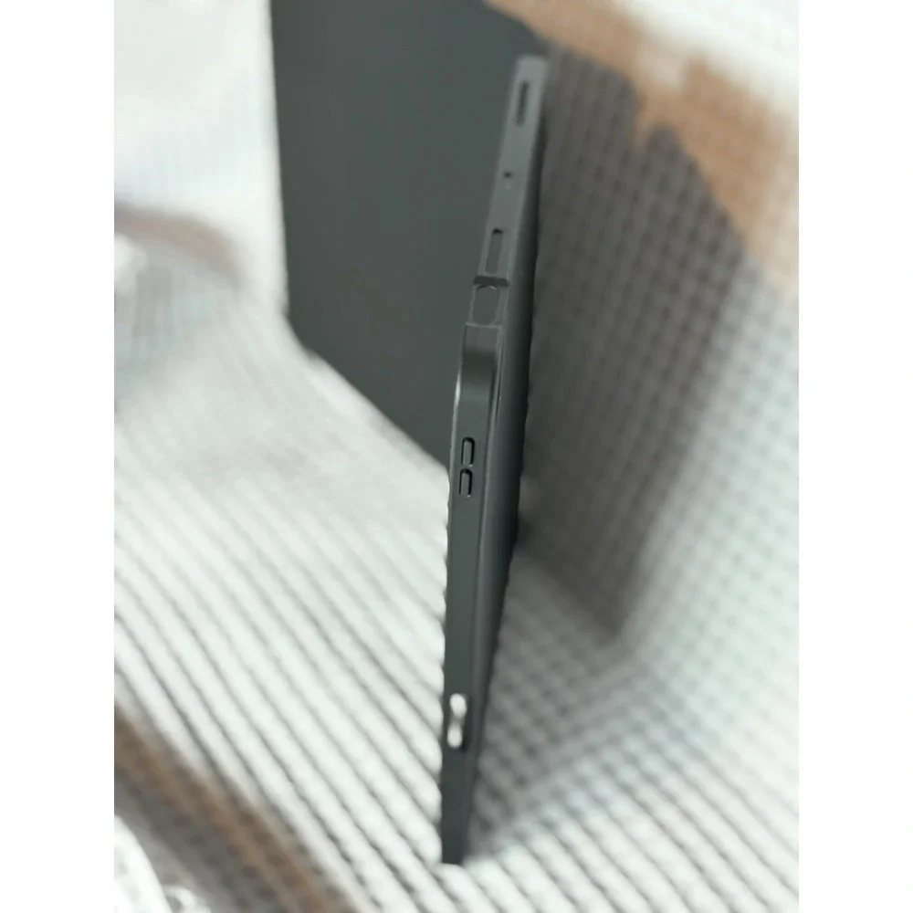 IPAD AIR 6th GEN Black Plastic Folding Folio Tablet Case with Integrated Stand